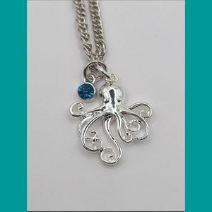 Octopus Bling Charm Bracelet